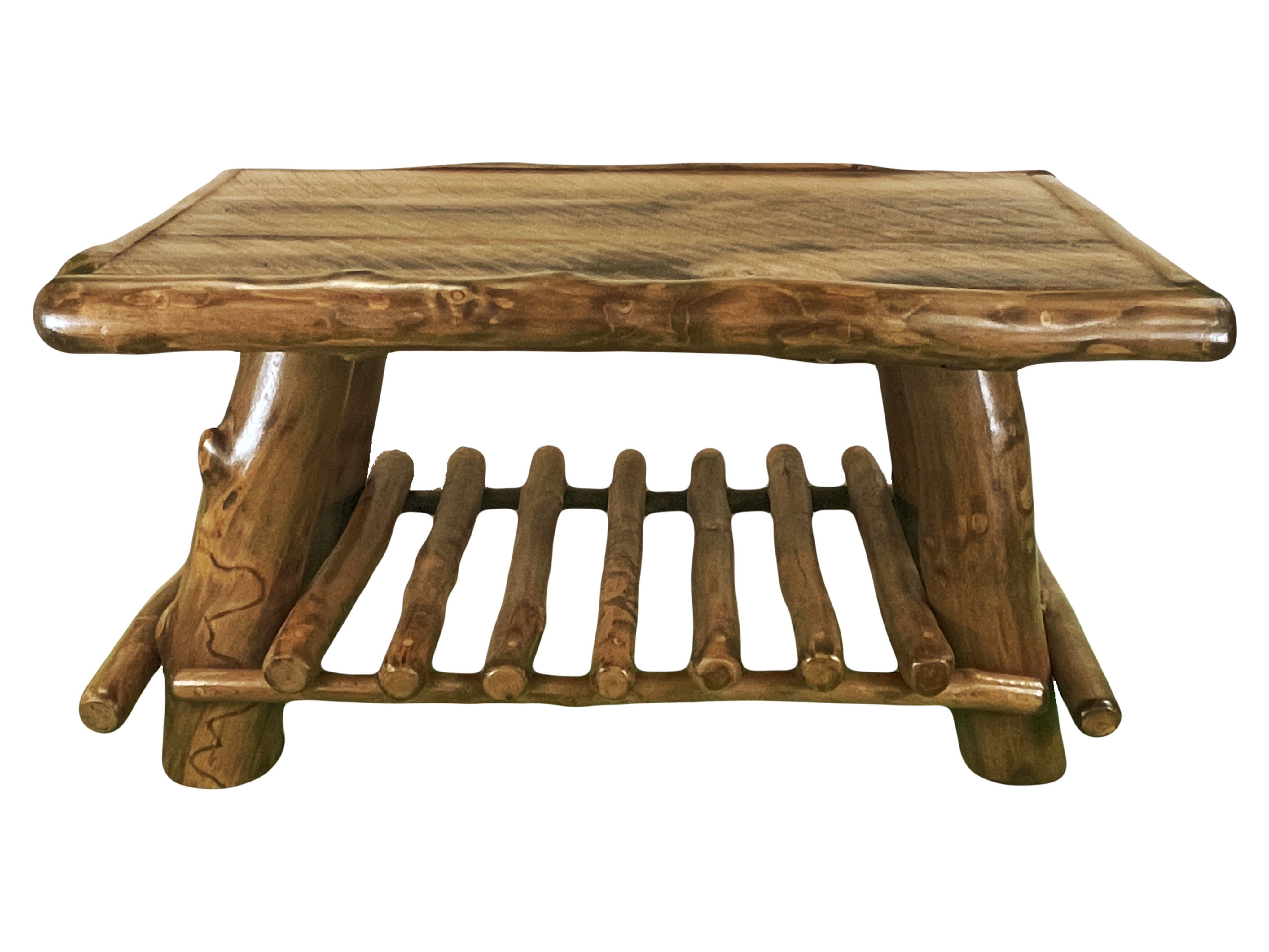 Rustic Lodge Coffee Table