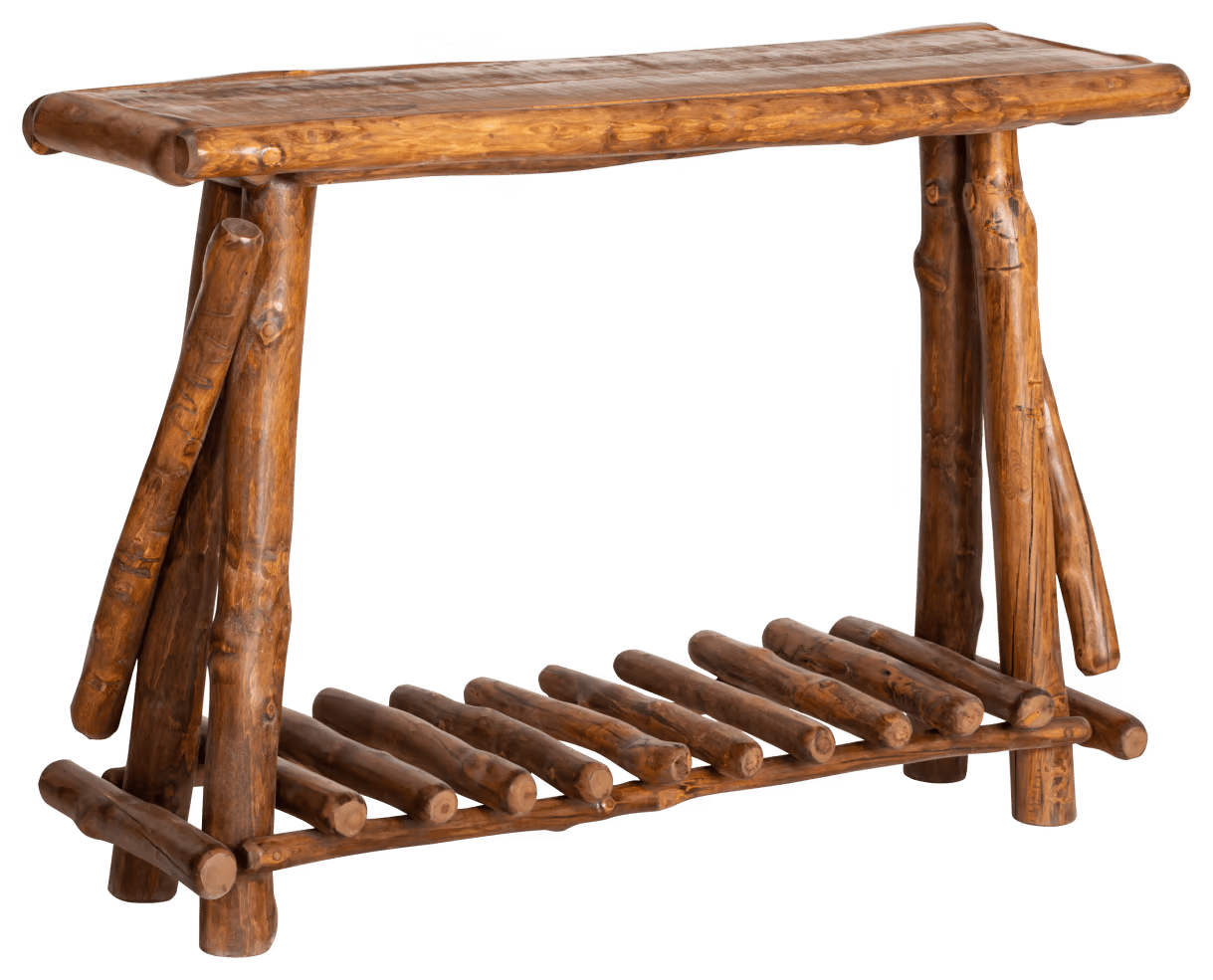 Rustic Lodge Sofa Table