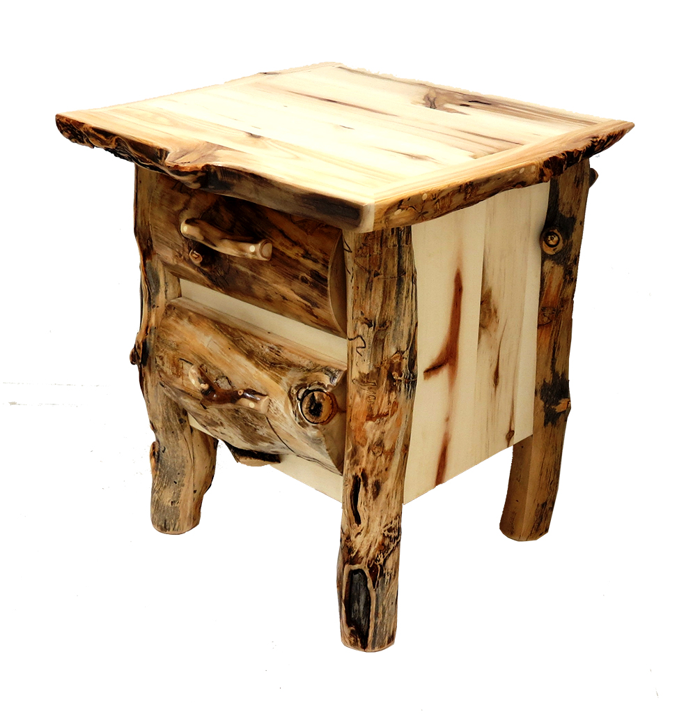 Aspen Grizzly Nightstand