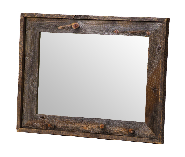 Wyoming Collection Small Wall Mount Mirror