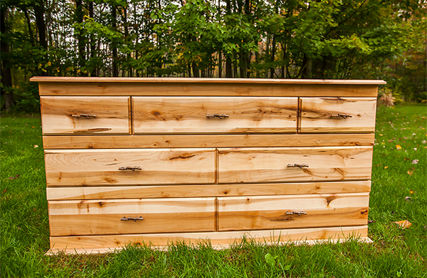 Mountain Maple 7 Drawer Dresser