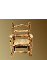 Aspen Grizzly Captains Dining Chair