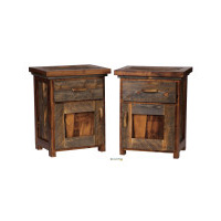 Wyoming Collection One-Drawer, One-Door Nightstand